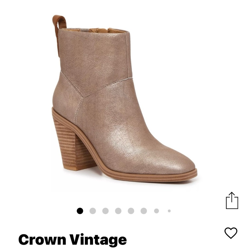 NIB Leather Ankle Boots - Randie